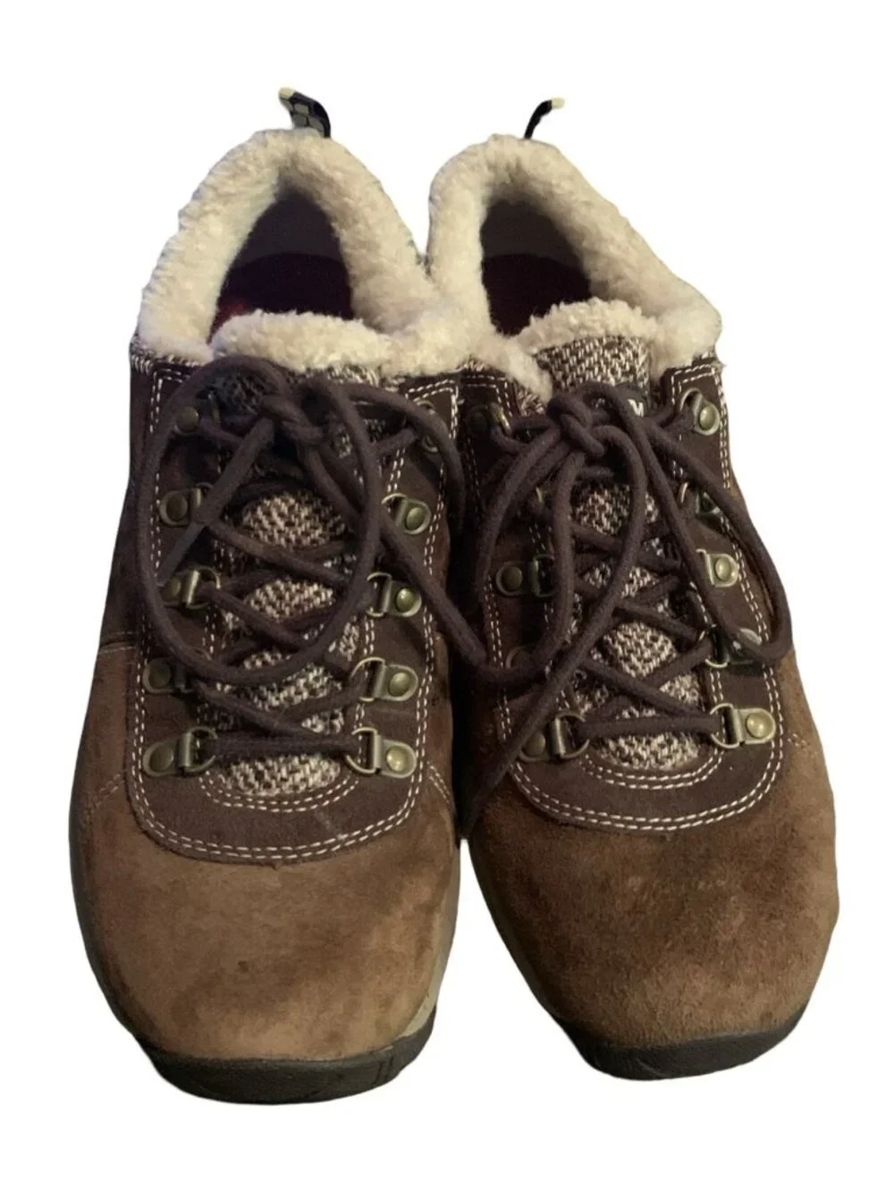 Merrell Womens Sz 9.5 Dark Earth Hiking Performance Trail Shoes Suede Gorpcore